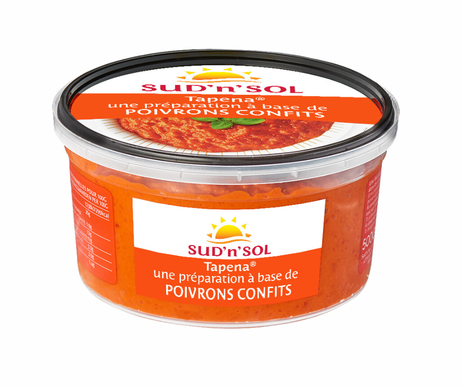 Tapenade poivrons confits - 500 G