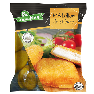 Médaillon de chèvre pané - 600 G