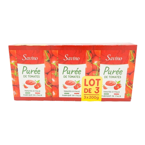 Purée de tomates -  3x200G