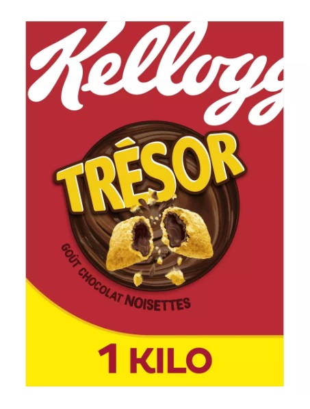Trésor chocolat/Noisette   Kellog's - 1 KG