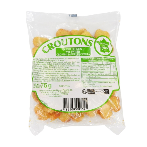 Croûtons au oignons - 75G