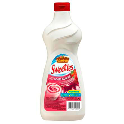 Sauce aux fruits rouges Pour desserts  Sweeties Vahiné 1 Kg