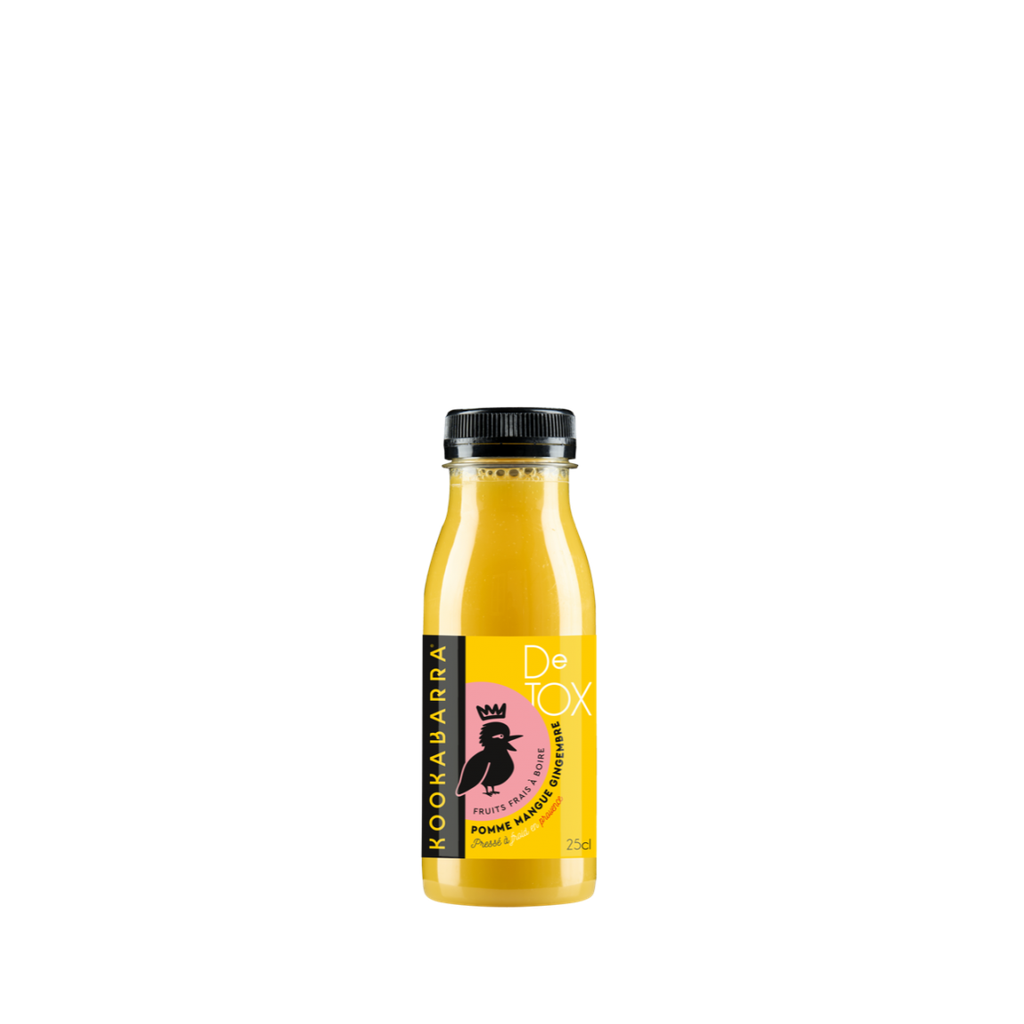 Jus detox - Pomme/Mangue/Gingembre - 25 cl