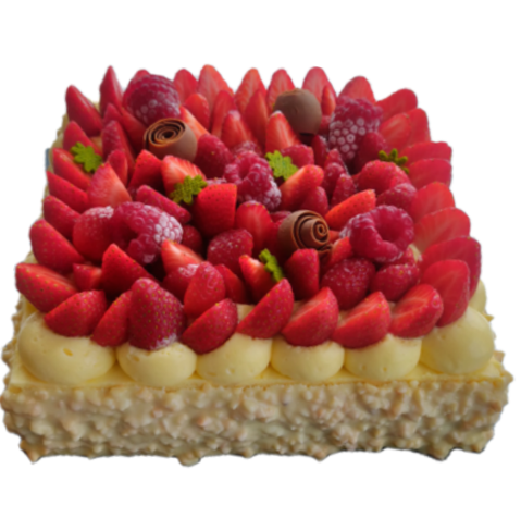 Fraisier - 12 parts