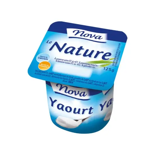 Yaourts nature 24 pots