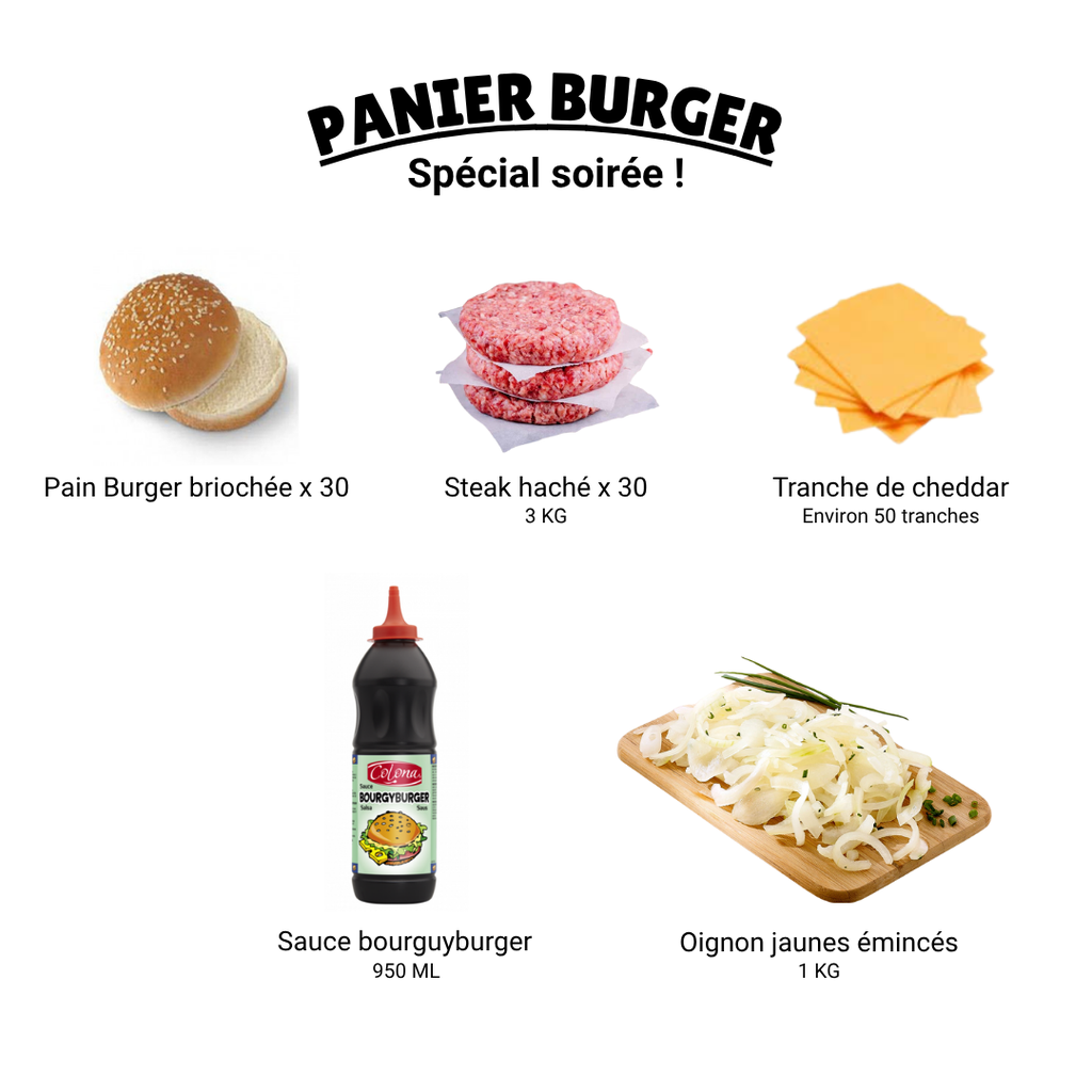Panier spécial soirée Burger
