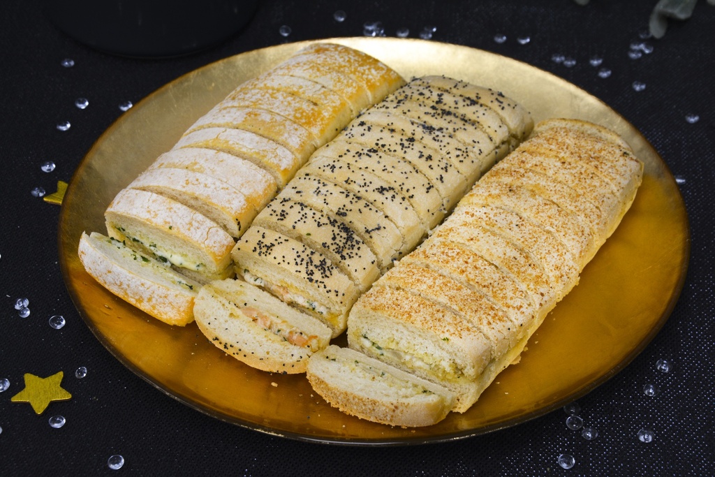 3 minis préfou festifs Saumon aneth / Ail persil / Noix de St Jacques - 375g