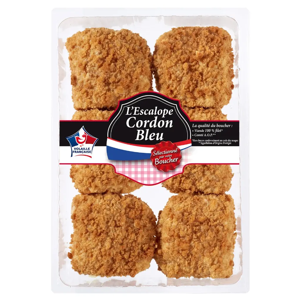 L'escalope Cordon Bleu sélection boucher - 900 G 