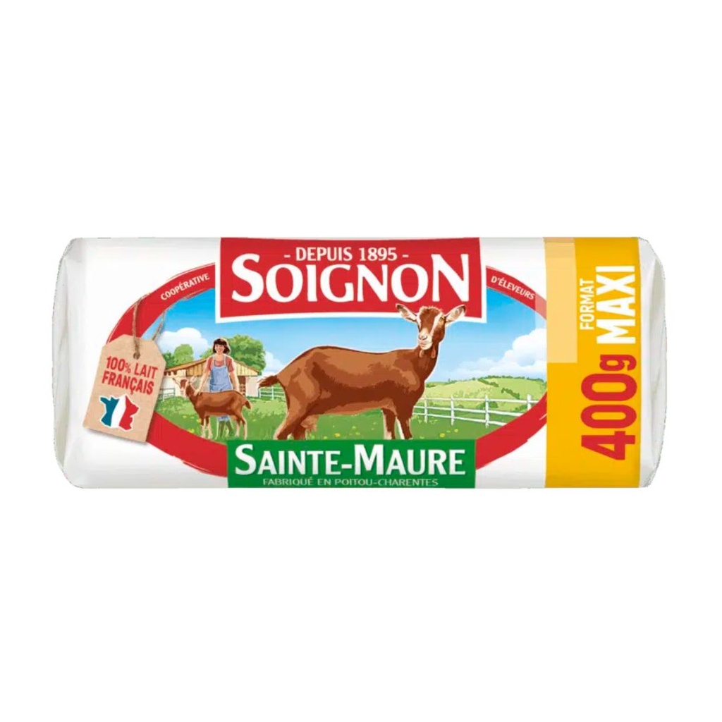 Bûche de chèvre Saint Maure - 400G