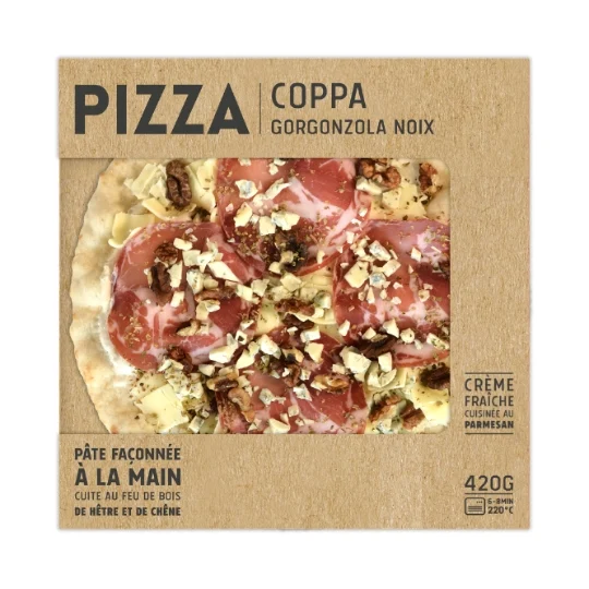 Pizza gorgonzola coppa noix - 420 G