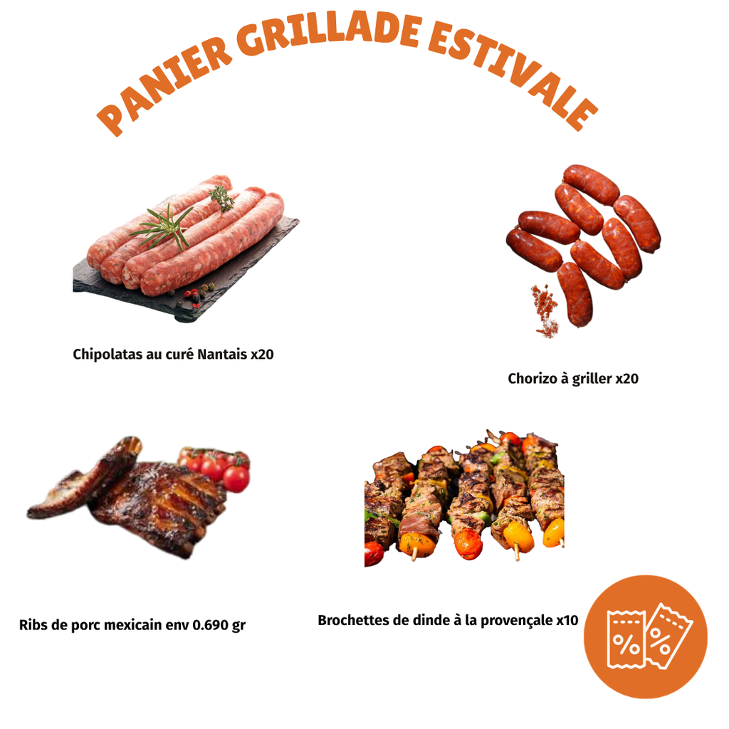 Panier Grillade Estivale 